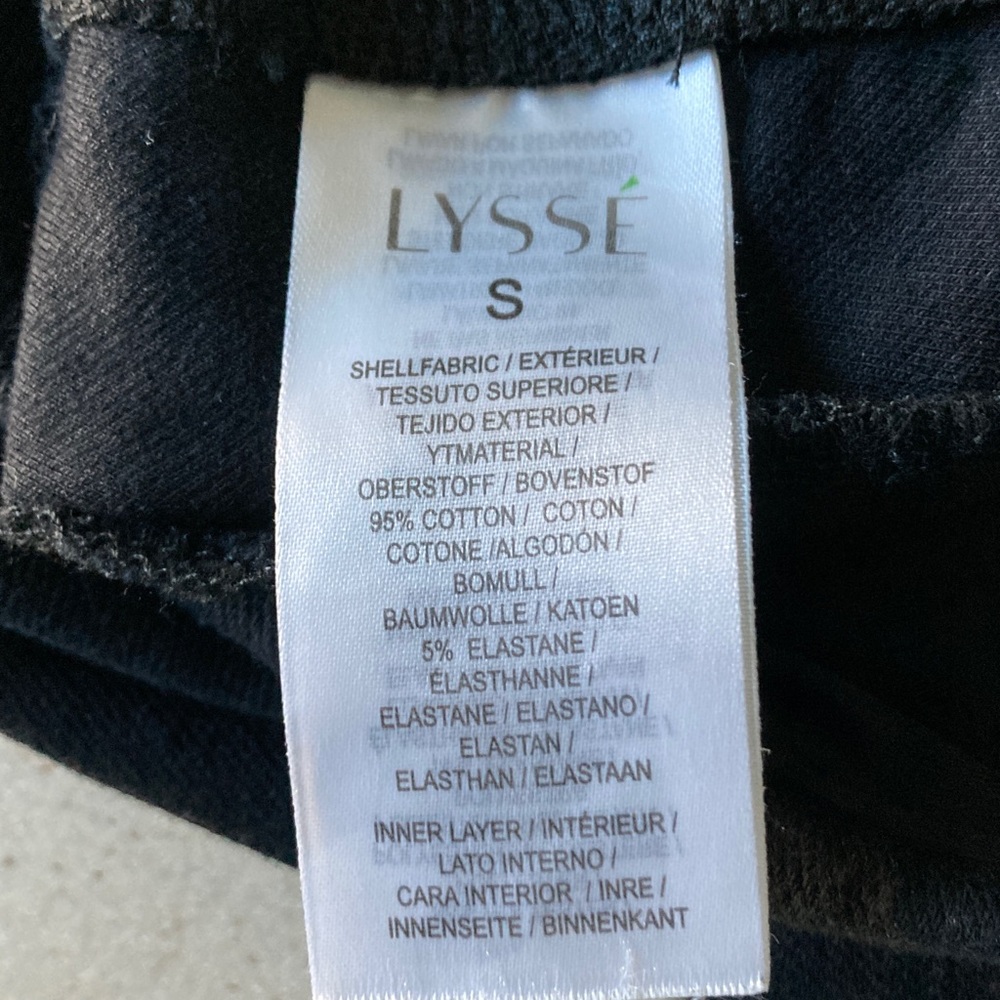 Lysse Midnight Black Leggings Women Size Small - Picture 14 of 16
